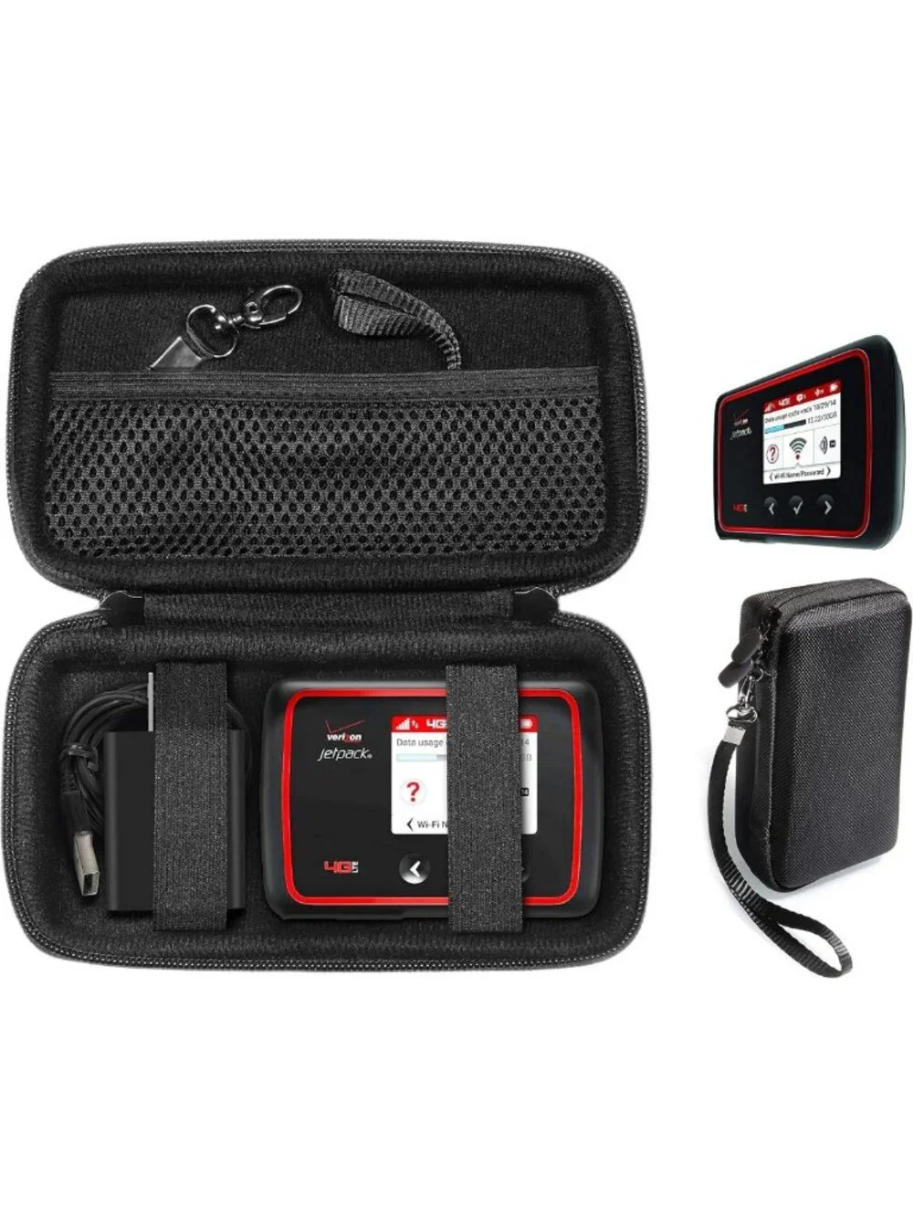 Portable WiFi Hotspot Case for 4G LTE Devices, Travel-Friendly & Durable Design